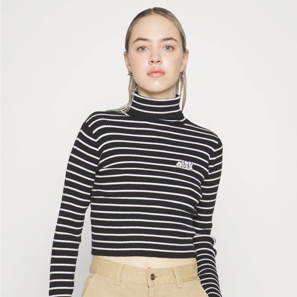 Obey Women's Turtle Neck Sweater
